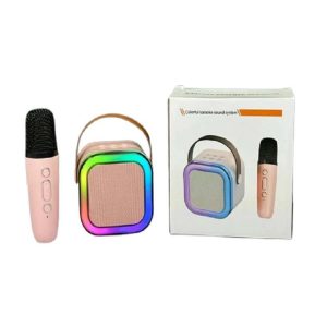 K12 Colorful Karaoke Sound System with Microphone